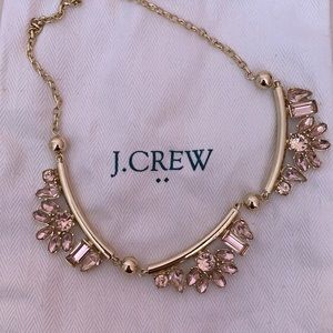 J. Crew Rose Gold Statement Necklace